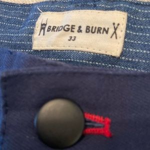 Men’s Bridge & Burn Navy pants